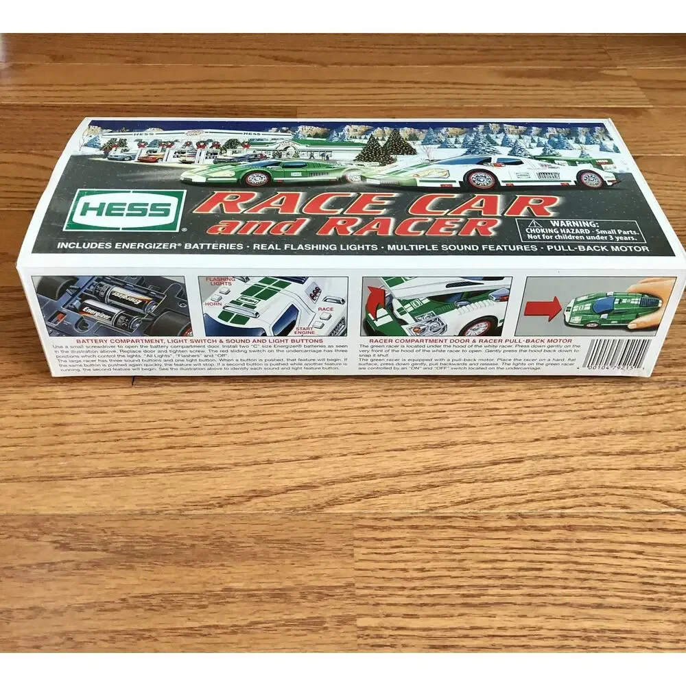 2009 Hess Race Car and Racer set Collector’s Toy NWT